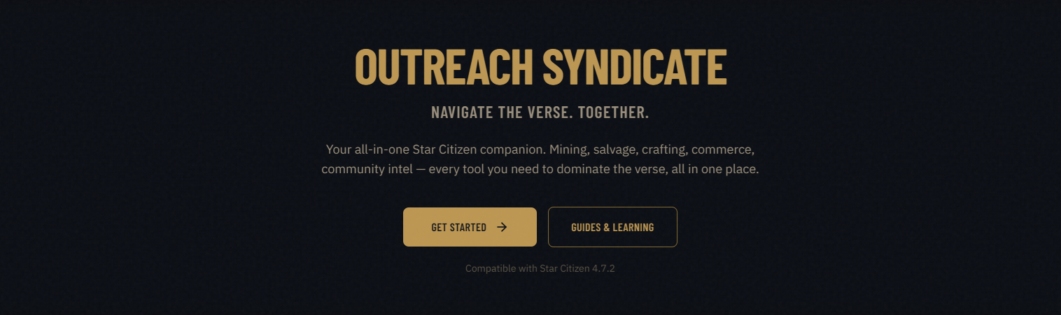 Player Comfort - Outreach Syndicate